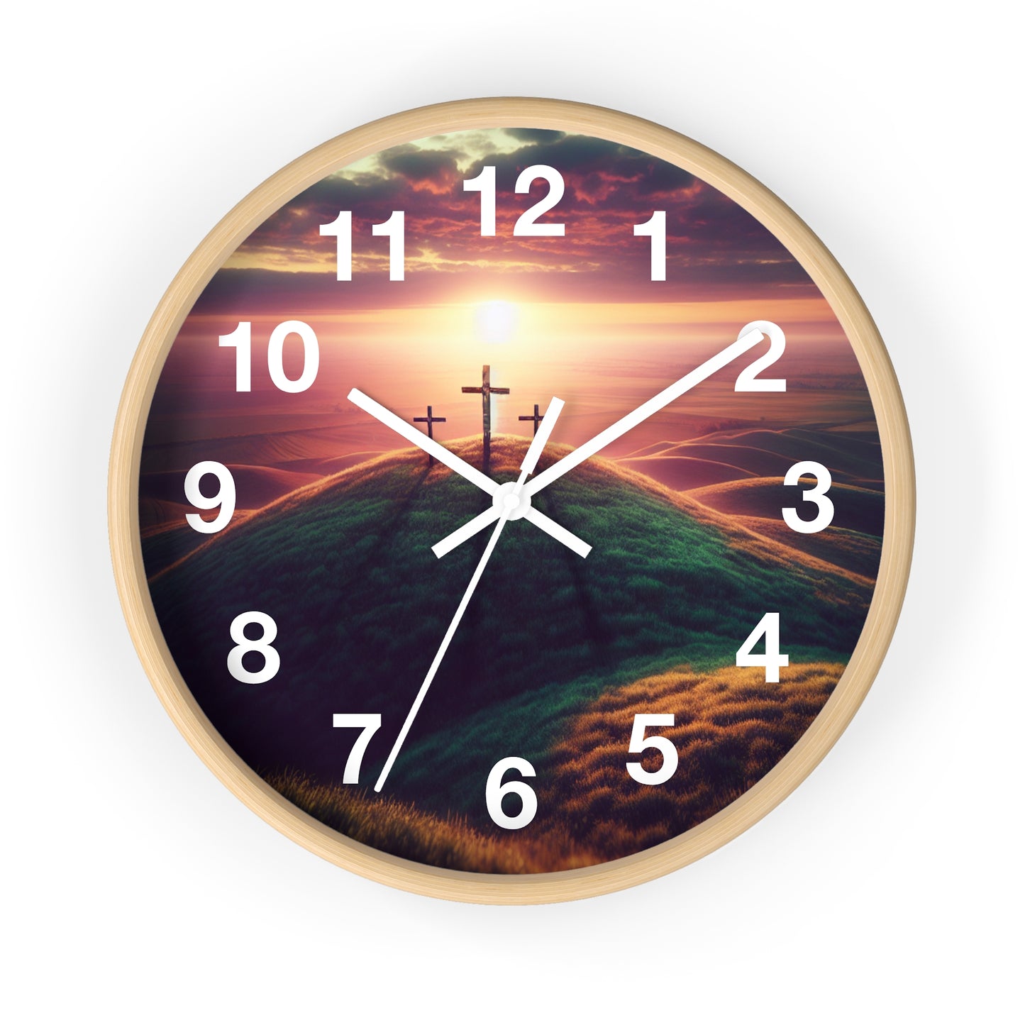 3 Cross Clock