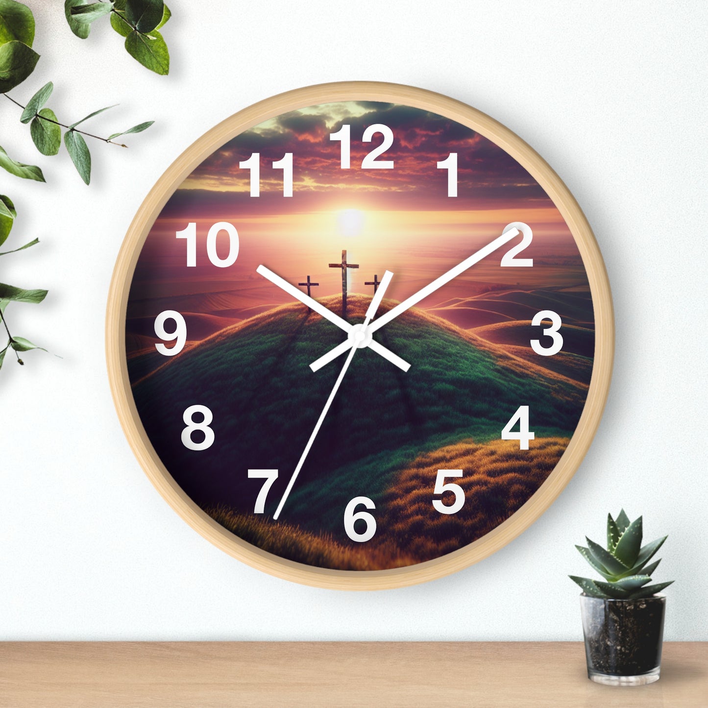 3 Cross Clock