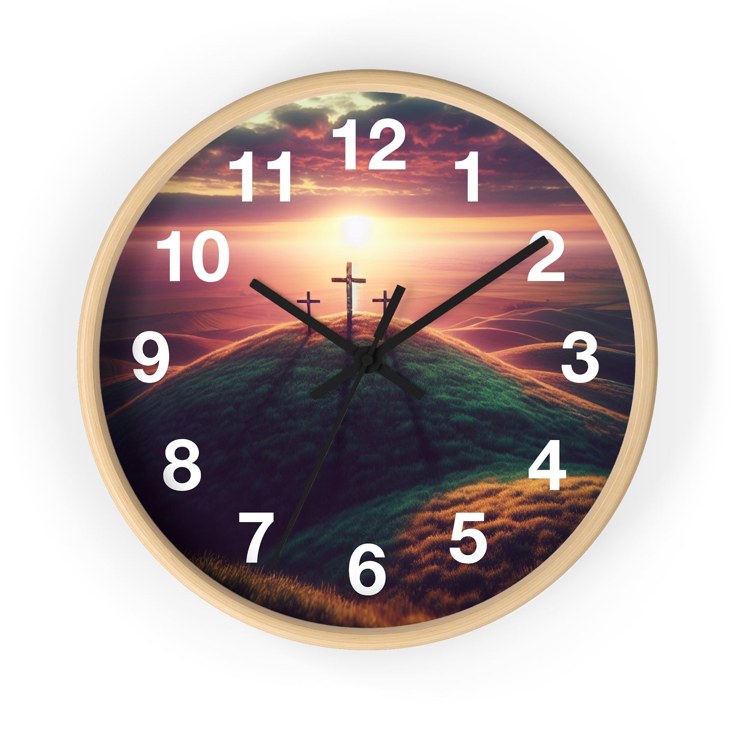 3 Cross Clock