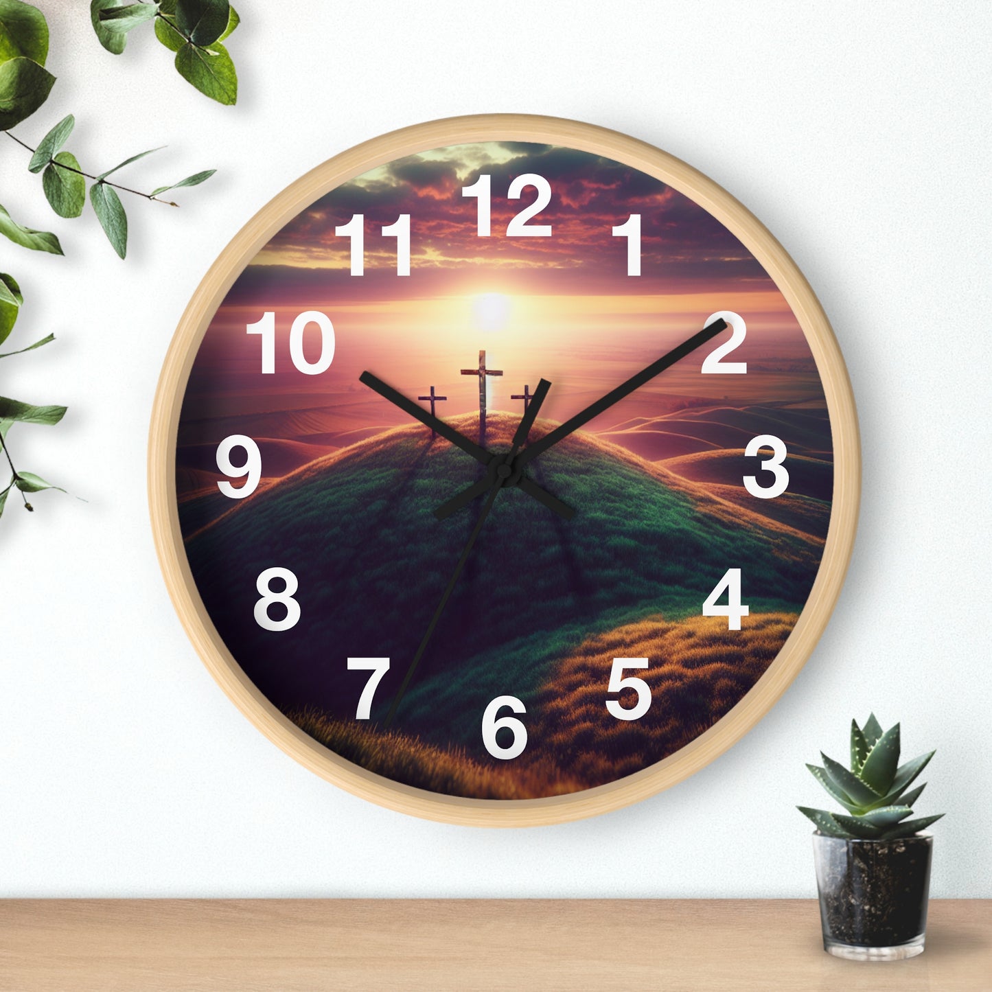 3 Cross Clock