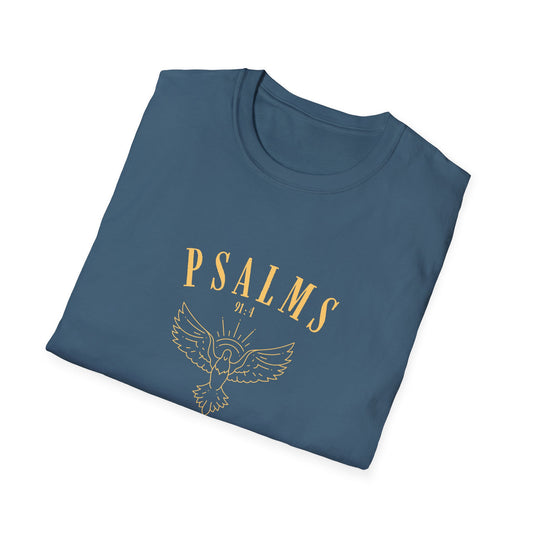 Psalms 91:4 T-Shirt Unisex